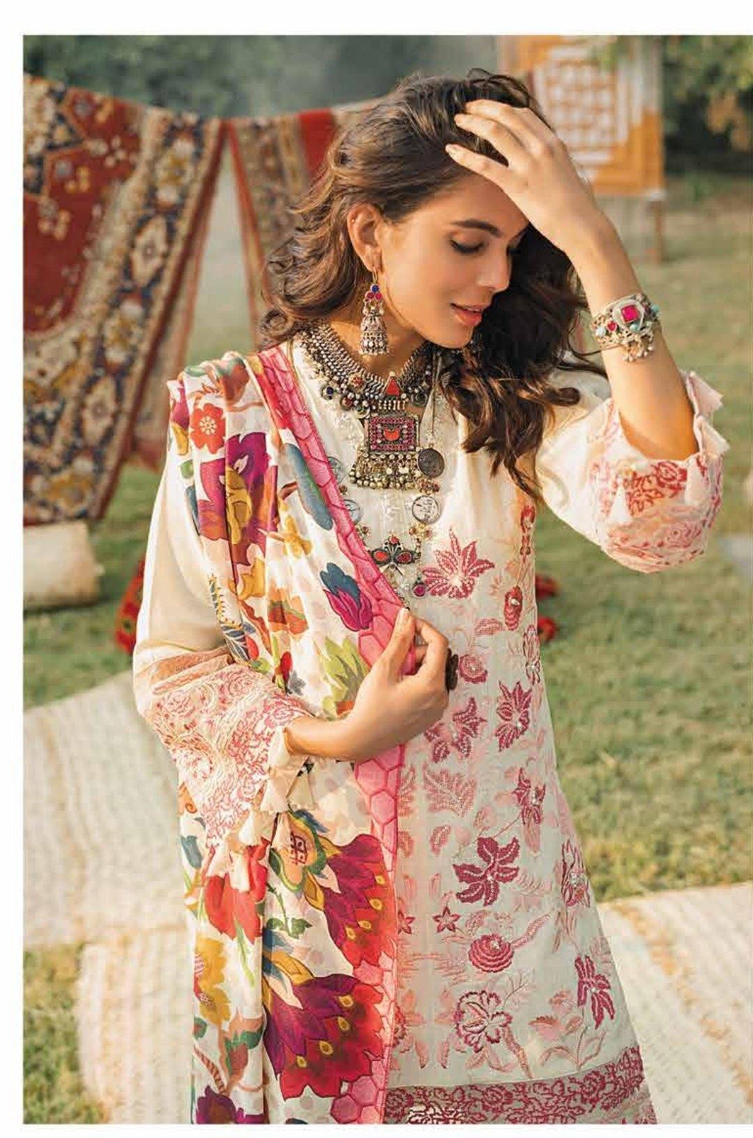 Nureh Maya Khaddar/PARIZAAD NW-01 - AWWALBOUTIQUE
