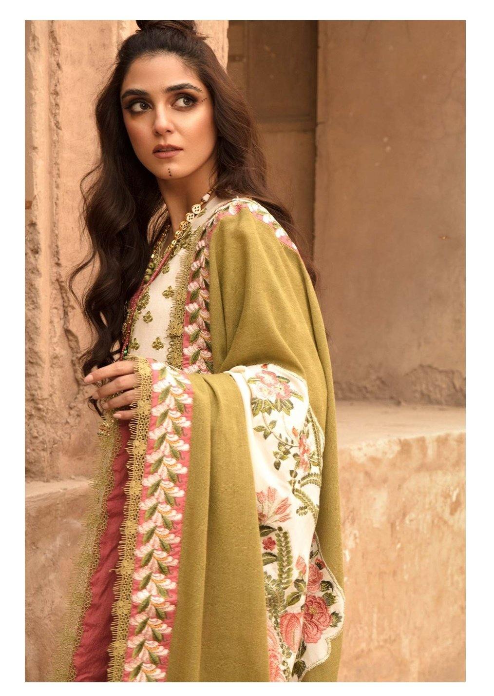 Restocked/Crimson Winter by Saira Shakira/MARORI SEPARATES - IVORY - AWWALBOUTIQUE