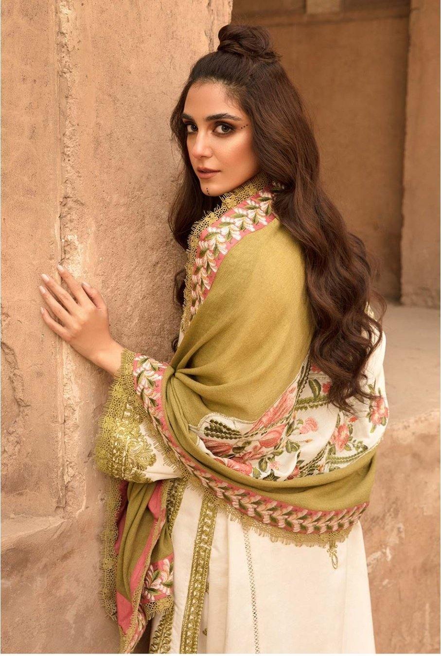 Restocked/Crimson Winter by Saira Shakira/MARORI SEPARATES - IVORY - AWWALBOUTIQUE