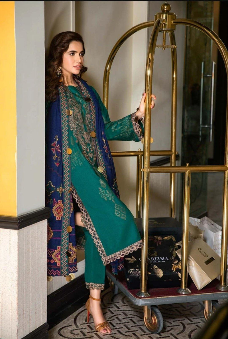 Charizma Signature - An Evening Affair/Leather Jacquard/Sheer Batiste CLJW 02 - AWWALBOUTIQUE