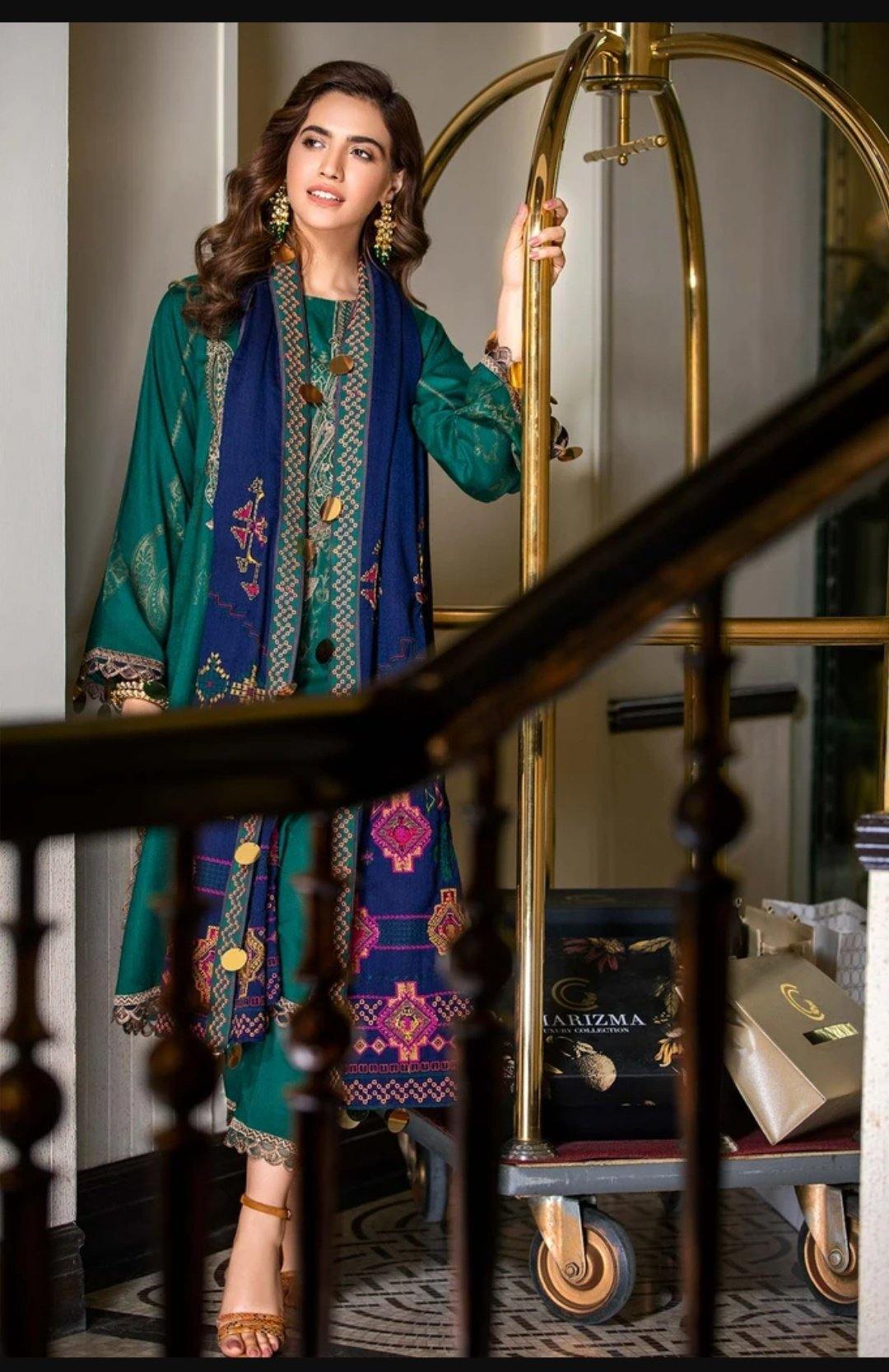 Charizma Signature - An Evening Affair/Leather Jacquard/Sheer Batiste CLJW 02 - AWWALBOUTIQUE