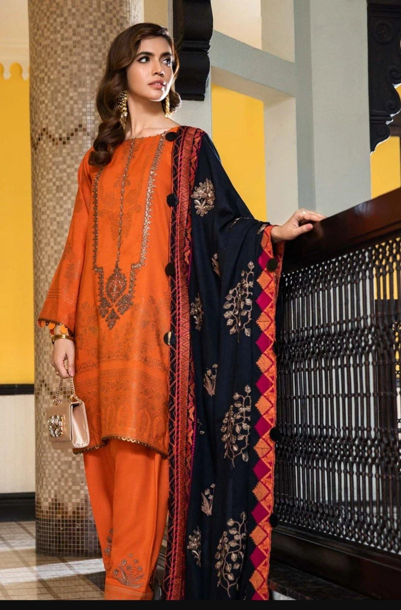 Charizma Signature - An Evening Affair/Leather Jacquard/Tangy Glow CLJW 06 - AWWALBOUTIQUE