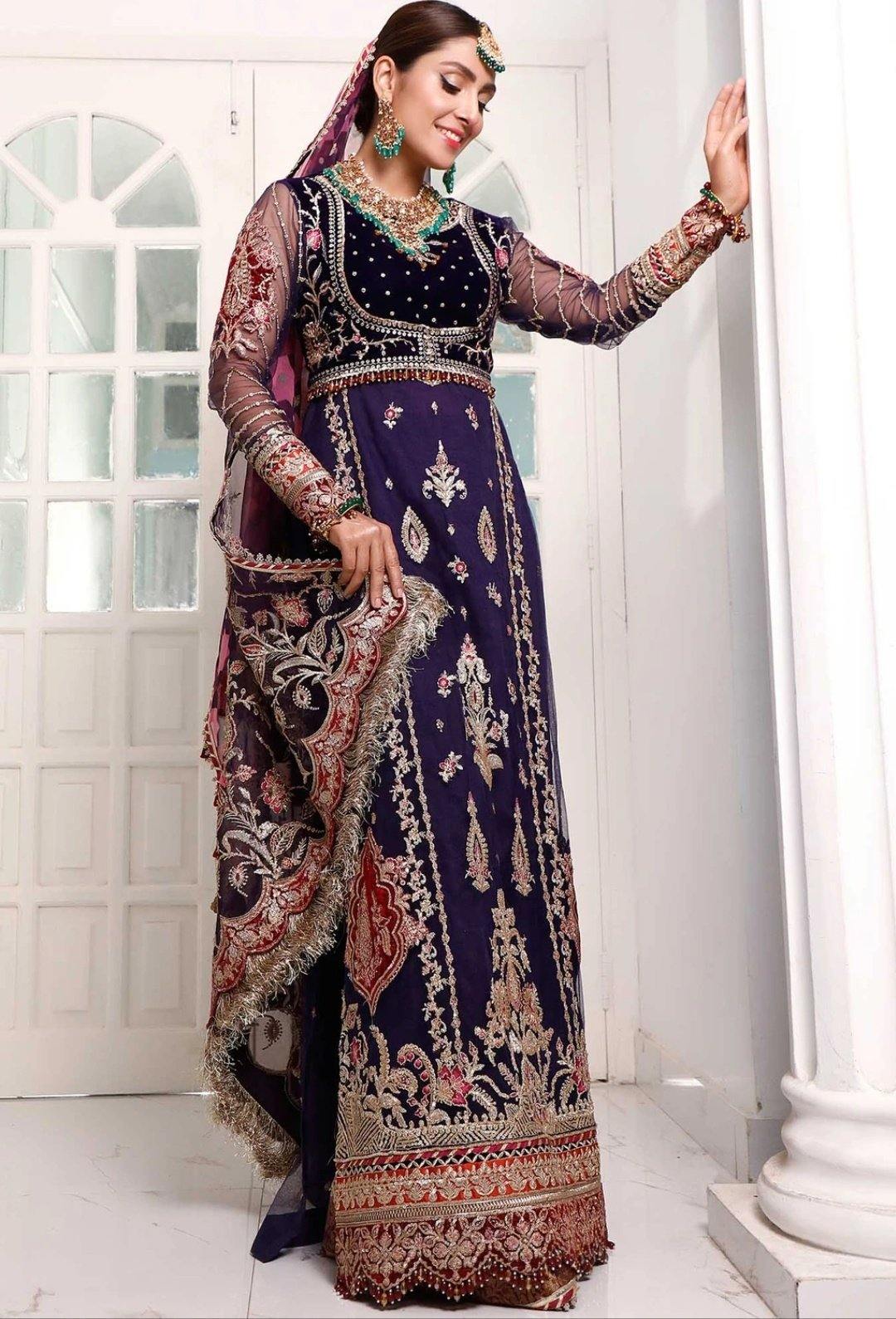 Saadia Asad Noor Wedding Festive Embroidered Collection/D8- Ivora - AWWALBOUTIQUE