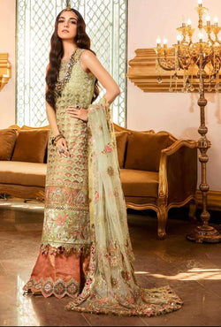 Saadia Asad Noor Wedding Festive Embroidered Collection/D1-Irini - AWWALBOUTIQUE