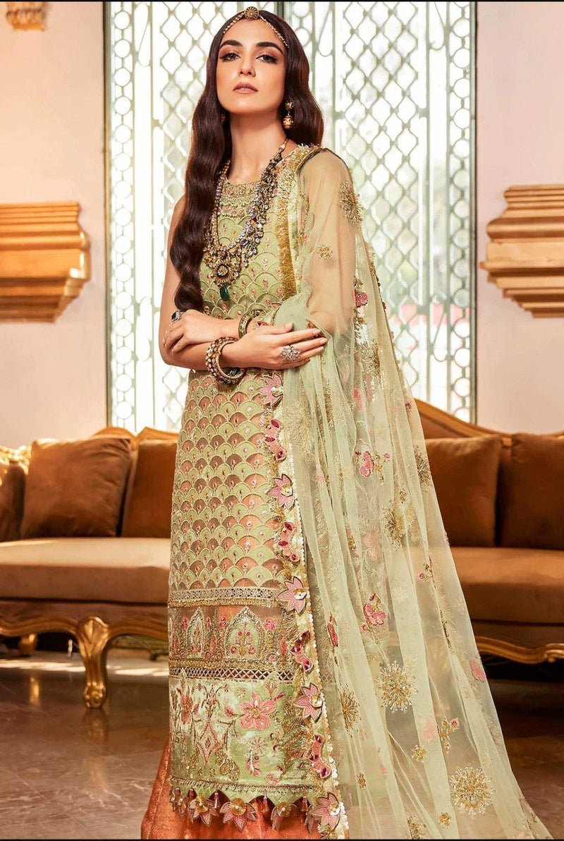 Saadia Asad Noor Wedding Festive Embroidered Collection/D1-Irini - AWWALBOUTIQUE