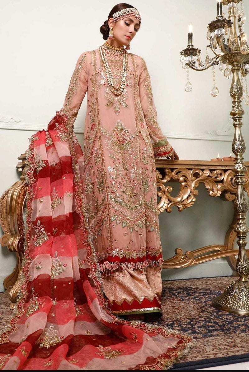 Saadia Asad Noor Wedding Festive Embroidered Collection/D5-Crina - AWWALBOUTIQUE