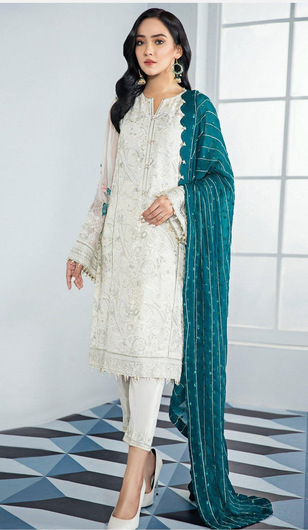 Alizeh Embroidered Chiffon/Vol 3/Anahita - AWWALBOUTIQUE