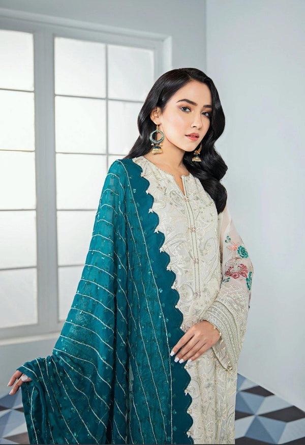 Alizeh Embroidered Chiffon/Vol 3/Anahita - AWWALBOUTIQUE