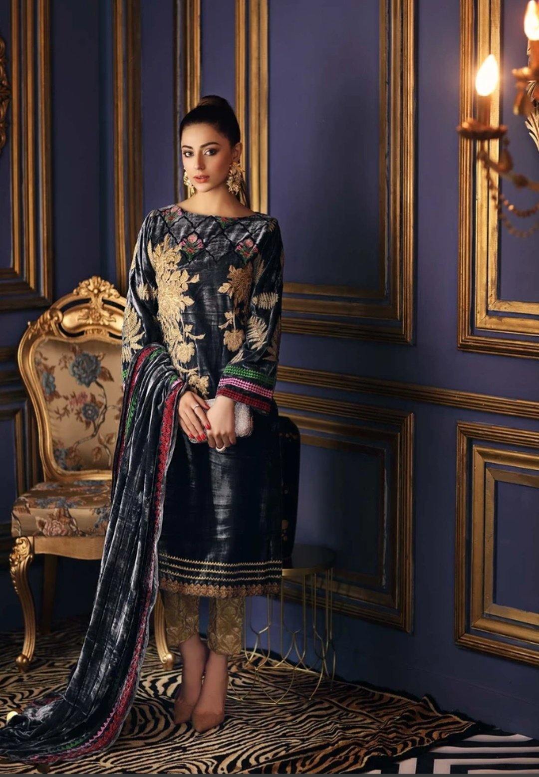 Charizma Signora Velvet Collection/Grey Beam VVT-07 - AWWALBOUTIQUE