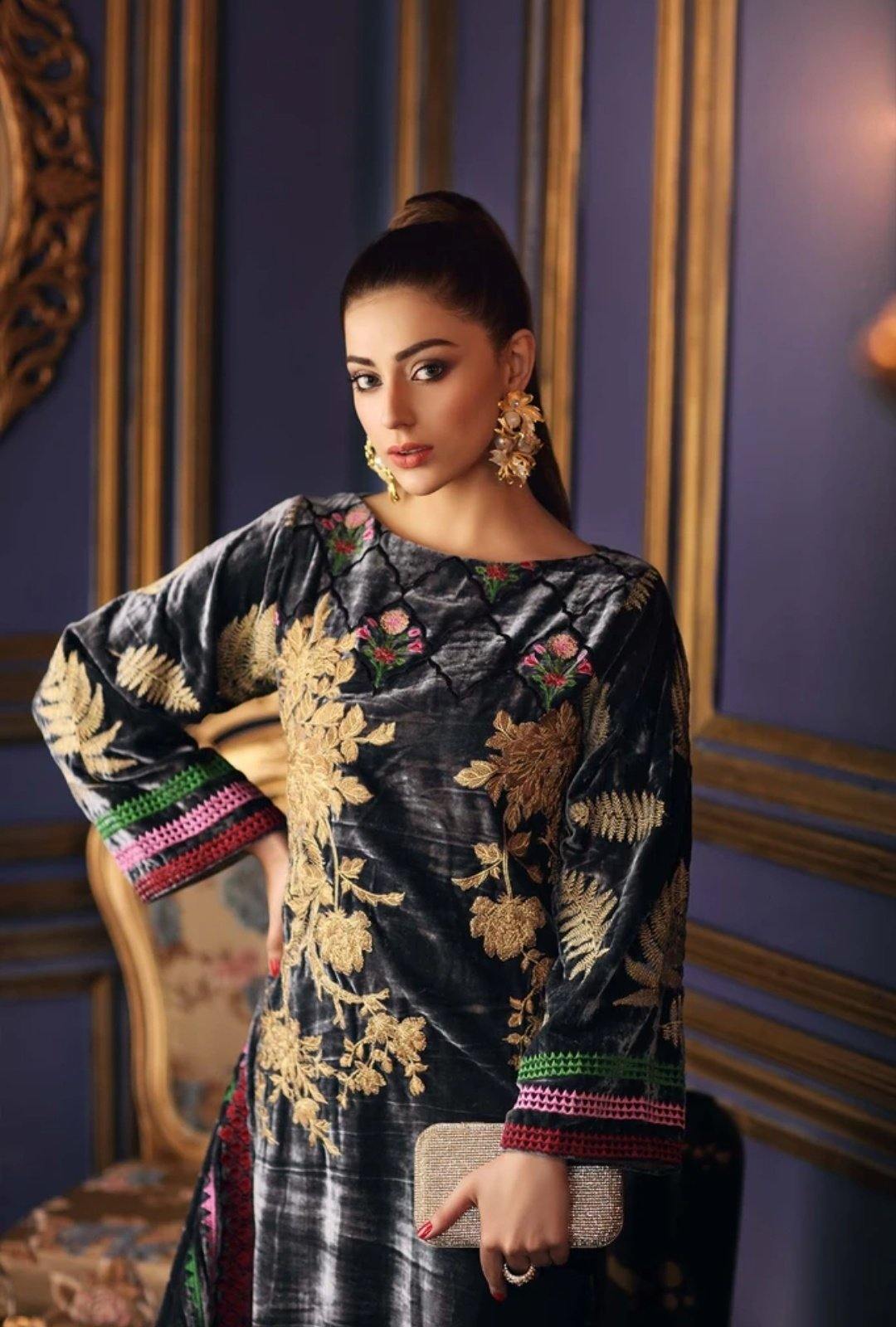 Charizma Signora Velvet Collection/Grey Beam VVT-07 - AWWALBOUTIQUE