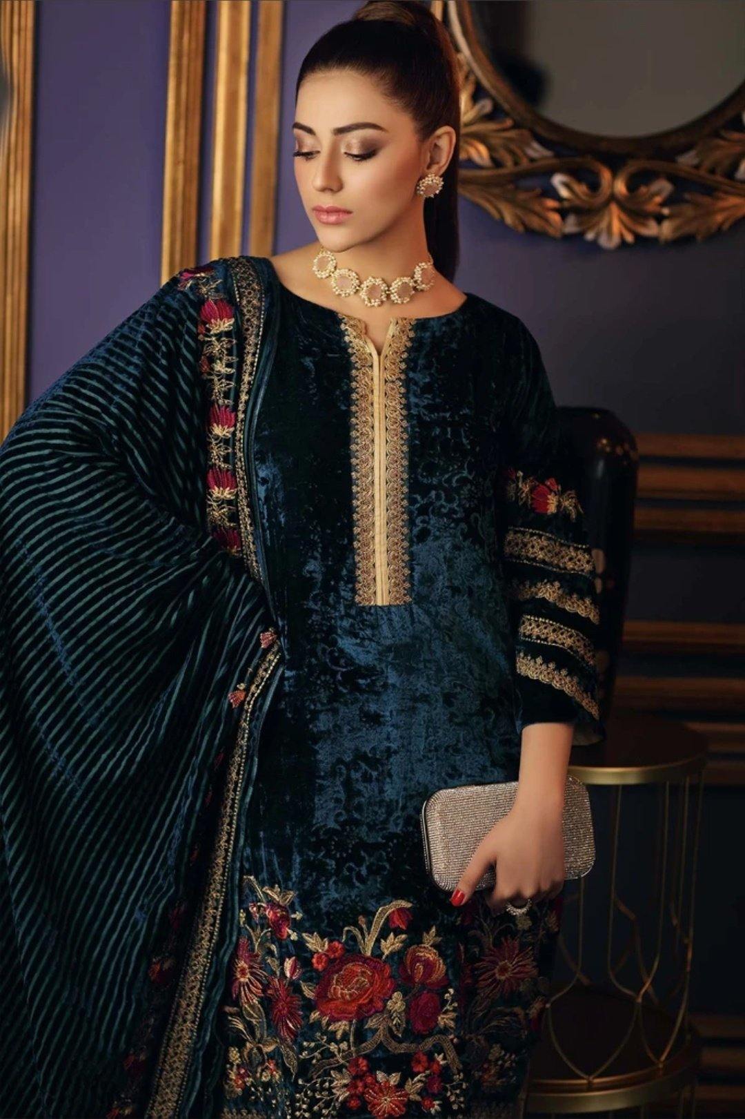 Charizma Signora Velvet Collection/Light Nile VVT-03 - AWWALBOUTIQUE