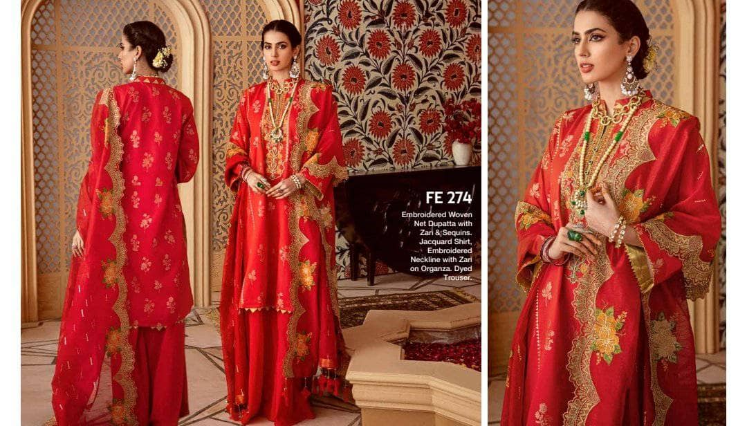 Restocked/Gul Ahmed Glamourous Luxury Collection/FE 274