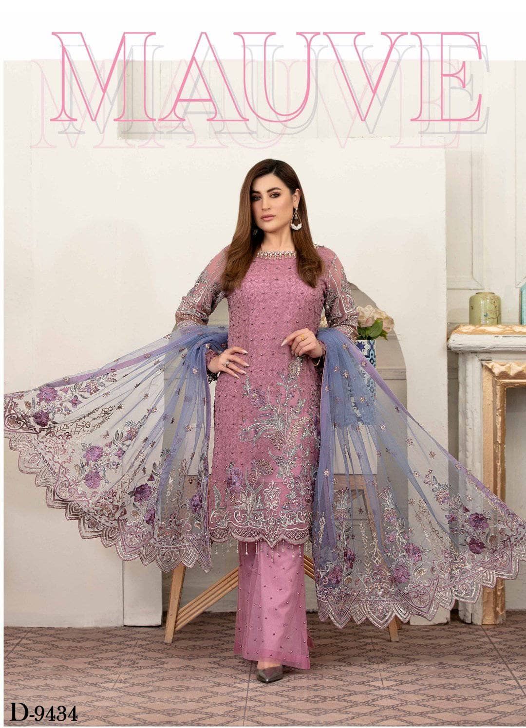 Tawakkal Semi Stitched Chiffon