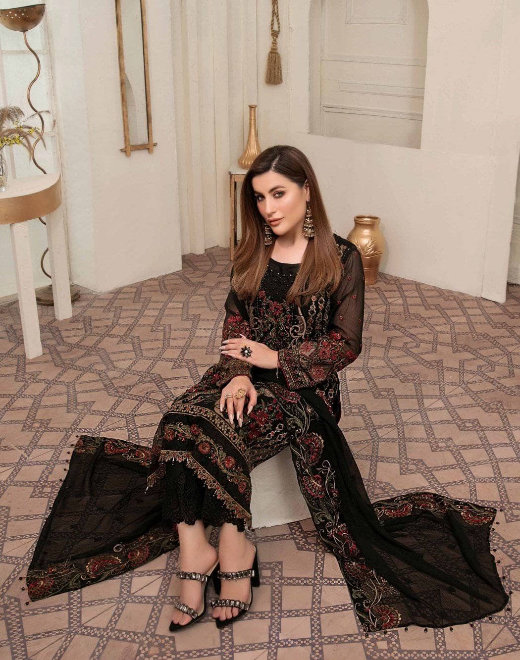 Restocked/Tawakkal Semi Stitched Chiffon