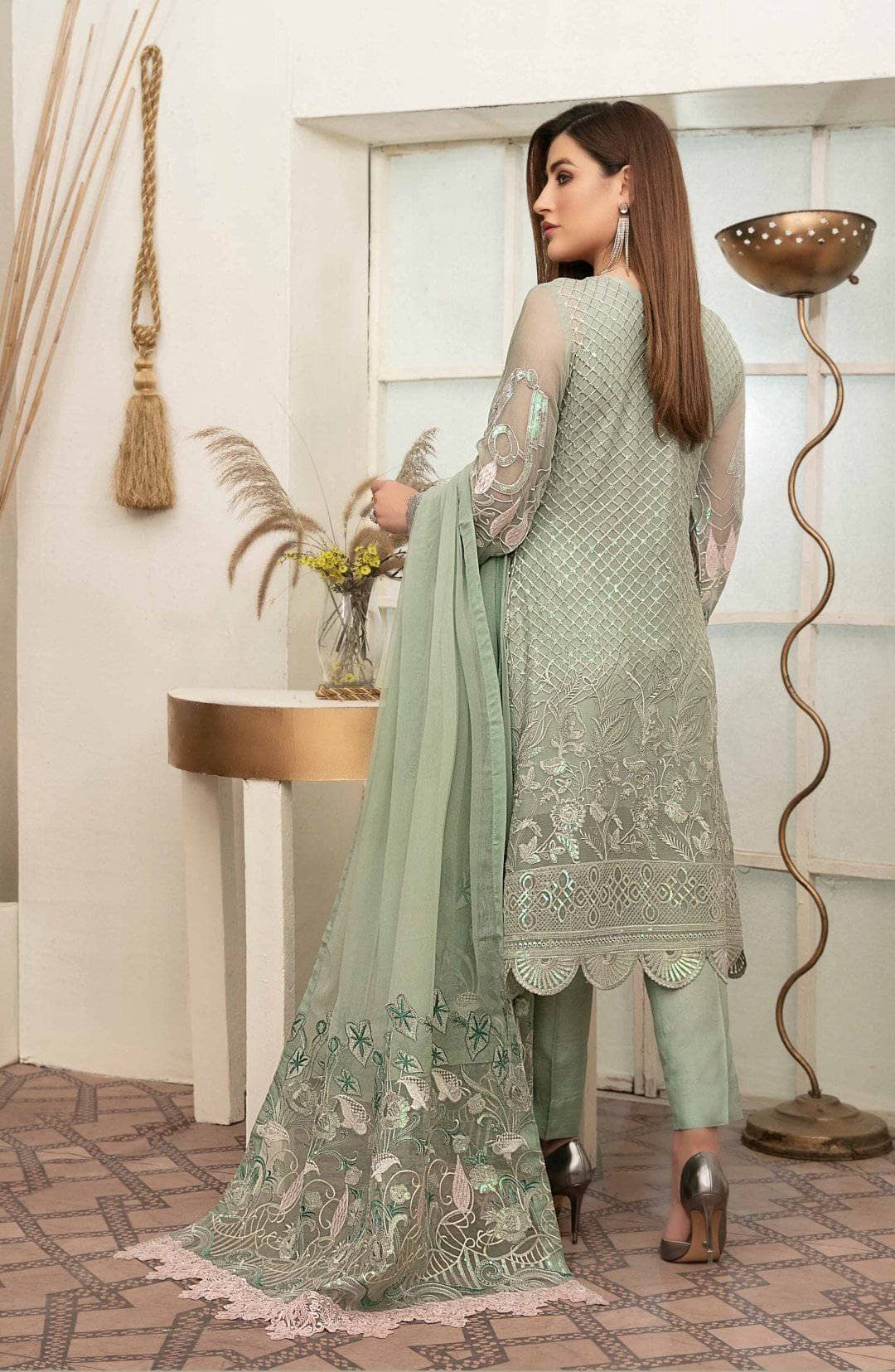 Restocked/Tawakkal Semi Stitched Chiffon