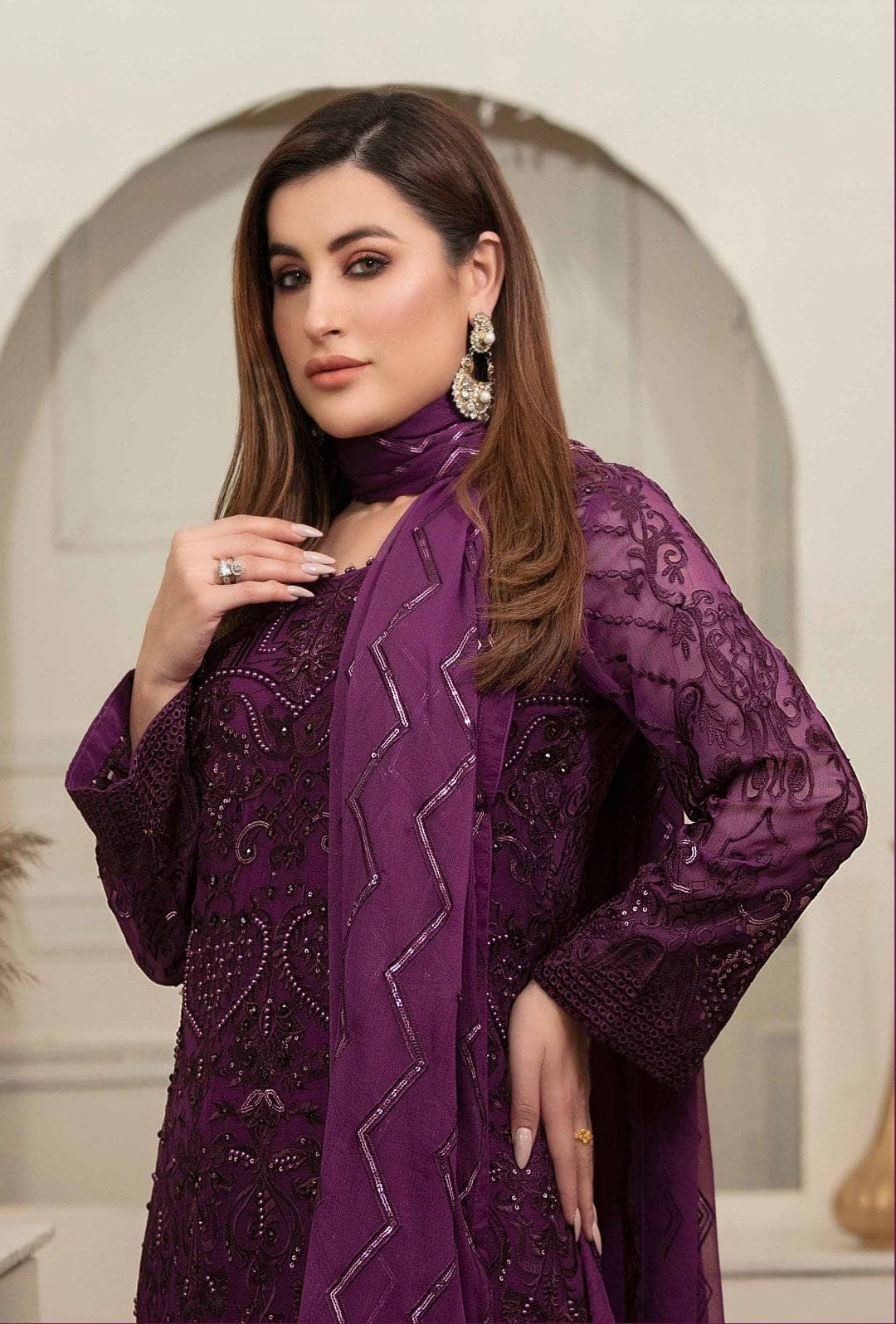 Restocked/Tawakkal Semi Stitched Chiffon