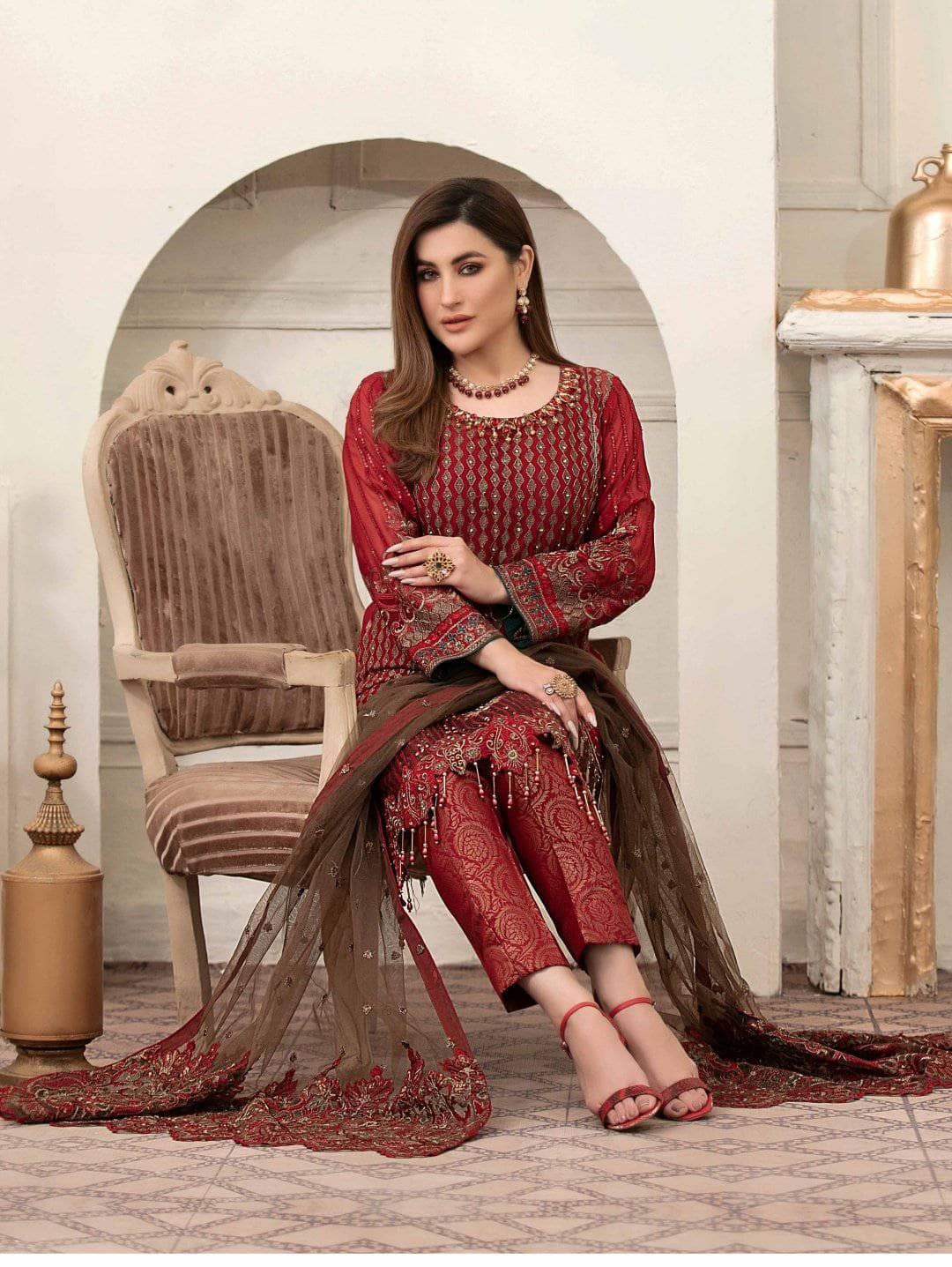 Restocked/Tawakkal Semi Stitched Chiffon