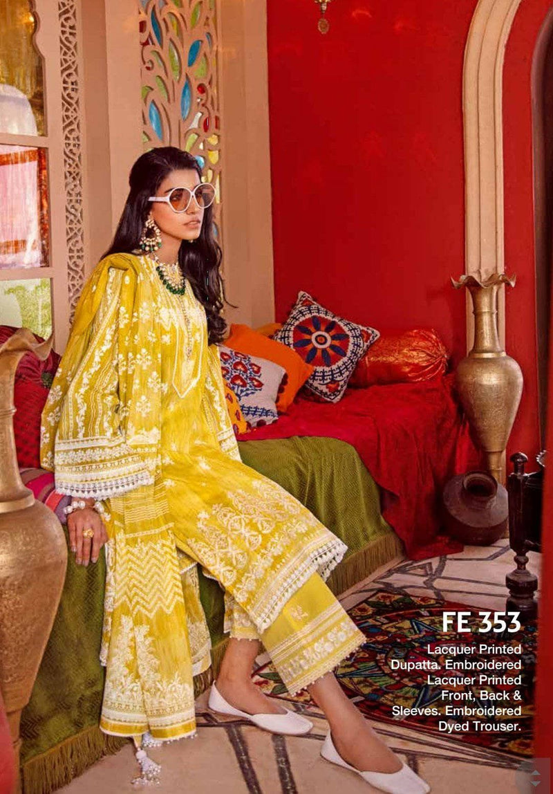 Restocked/Gul Ahmed Glamourous Luxury Collection/FE 353