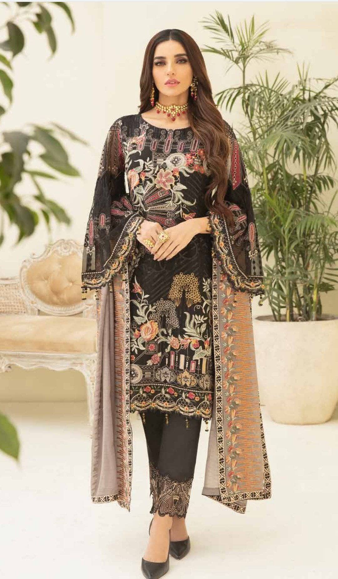 img_ramsha_chevron_chiffon_vol_3_awwal_boutique