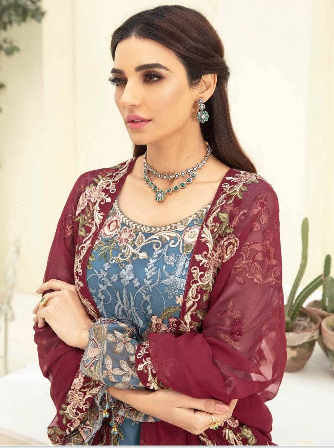 img_ramsha_chevron_chiffon_vol_3_awwal_boutique