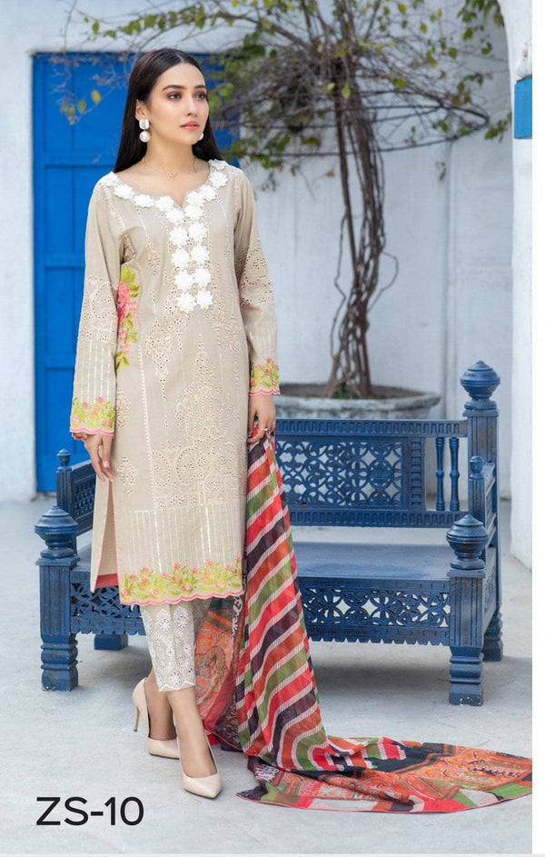 Restocked/Kalyan Chikankari Lawn Vol 2/Al Zohaib/ZS 10