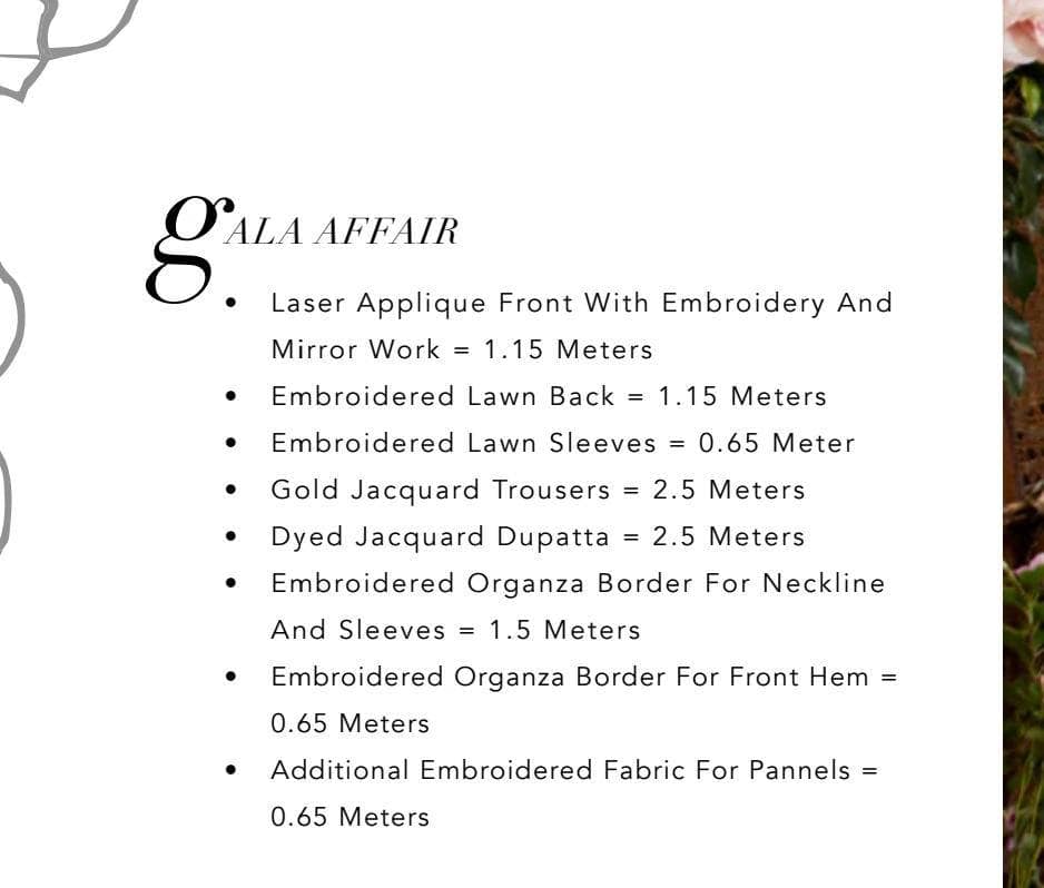 Manara Luxury Lawn/D 08/Gala Affair