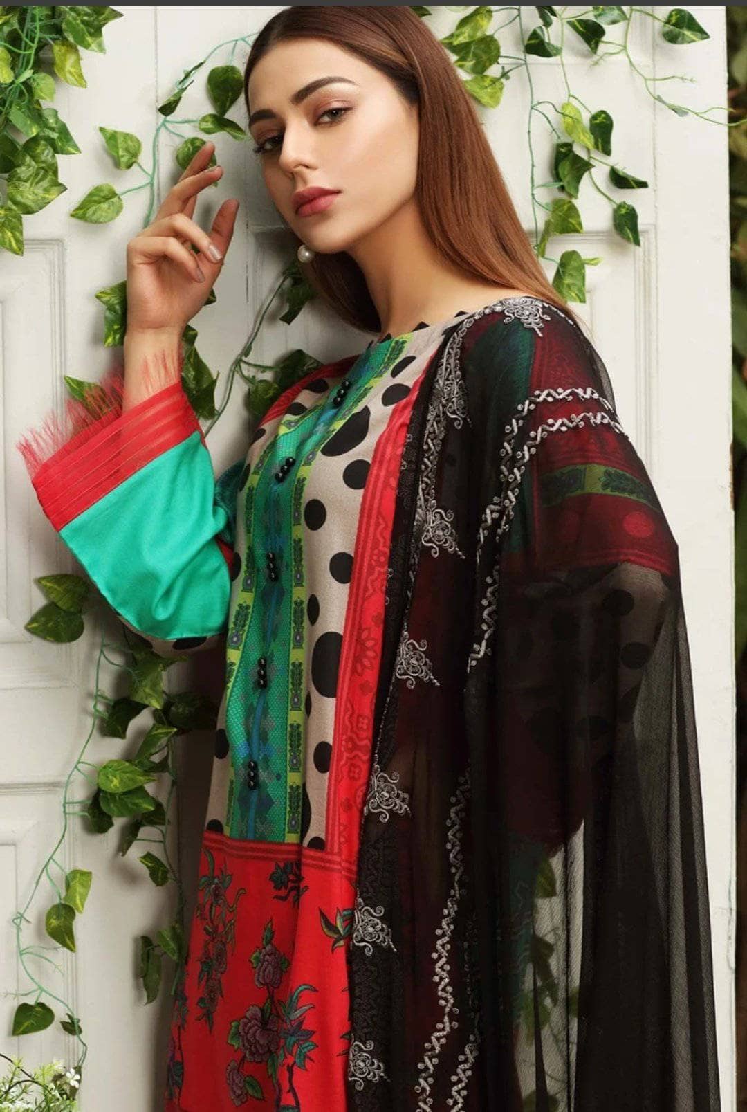 Charizma Aniiq Lawn/Red-Bud ANS-11