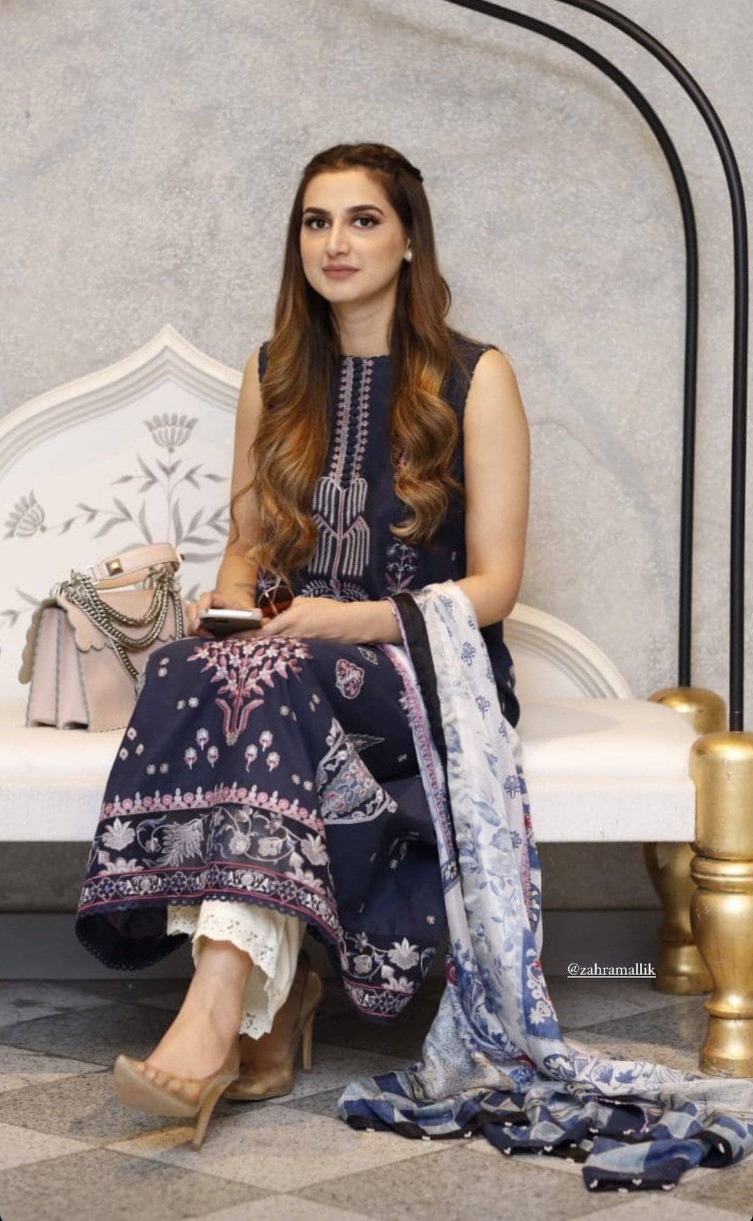 Spotted in Zara Shahjahan Lawn 2021/Fajal B