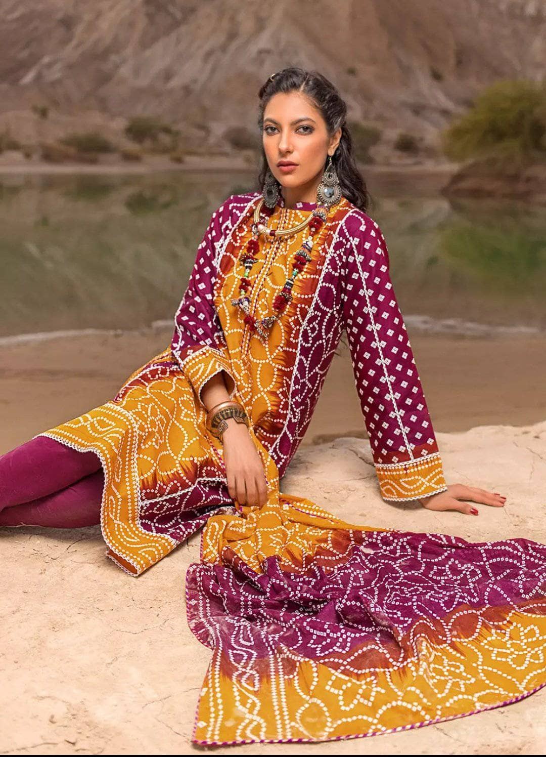 Gul Ahmed Basics Lawn/CL 1321B