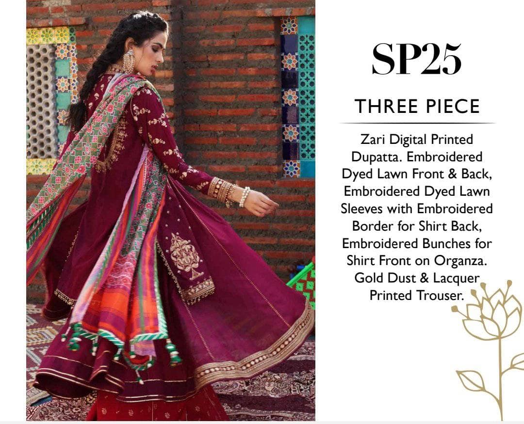 Restocked/Gul Ahmed Festive Eid/SP 25