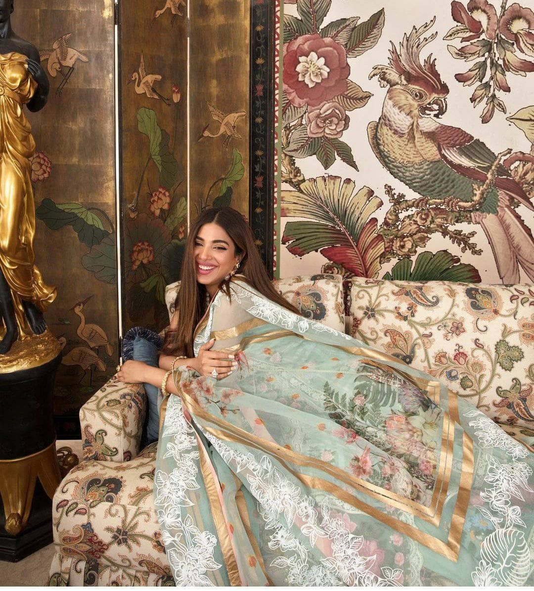 Restocked/Crimson Lawn by Saira Shakira/SUMMER BLOOMS - JADE