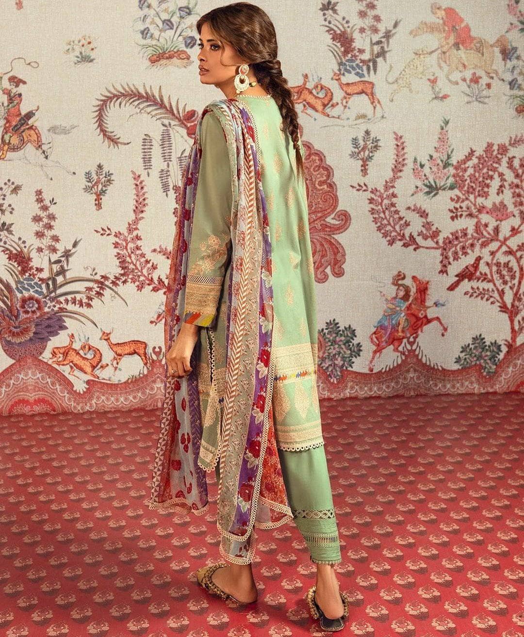 Sana Safinaz Mahay Lawn 2021/3 Pc/9B