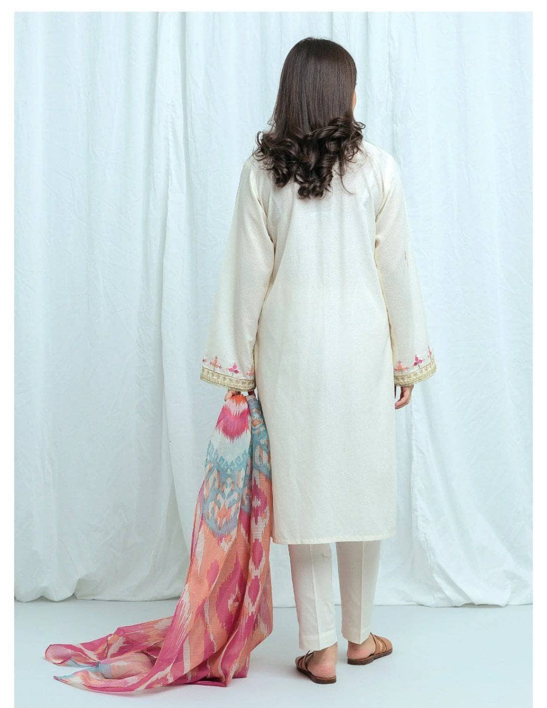 Beechtree Lawn 2021/Vol 4/Chalky White-Embroidered-2P