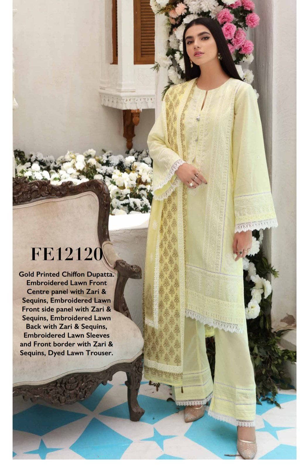 Gul Ahmed Limited Edition Festive Issue/FE12120
