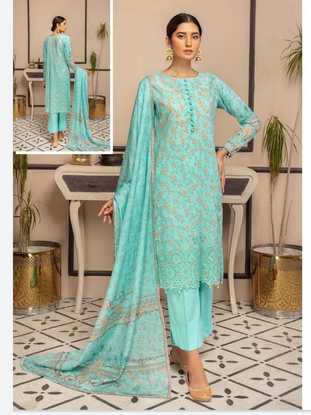 img_guzel_chikankari_embroidered_lawn_with_, Makhmal_Lawn_dupatta_awwal_boutique
