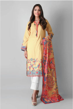 Product Type: Kameez Dupatta Technique: Printed Fabric: Lawn Shirt Length: 3 meters Dupatta Length: 2.5 meters