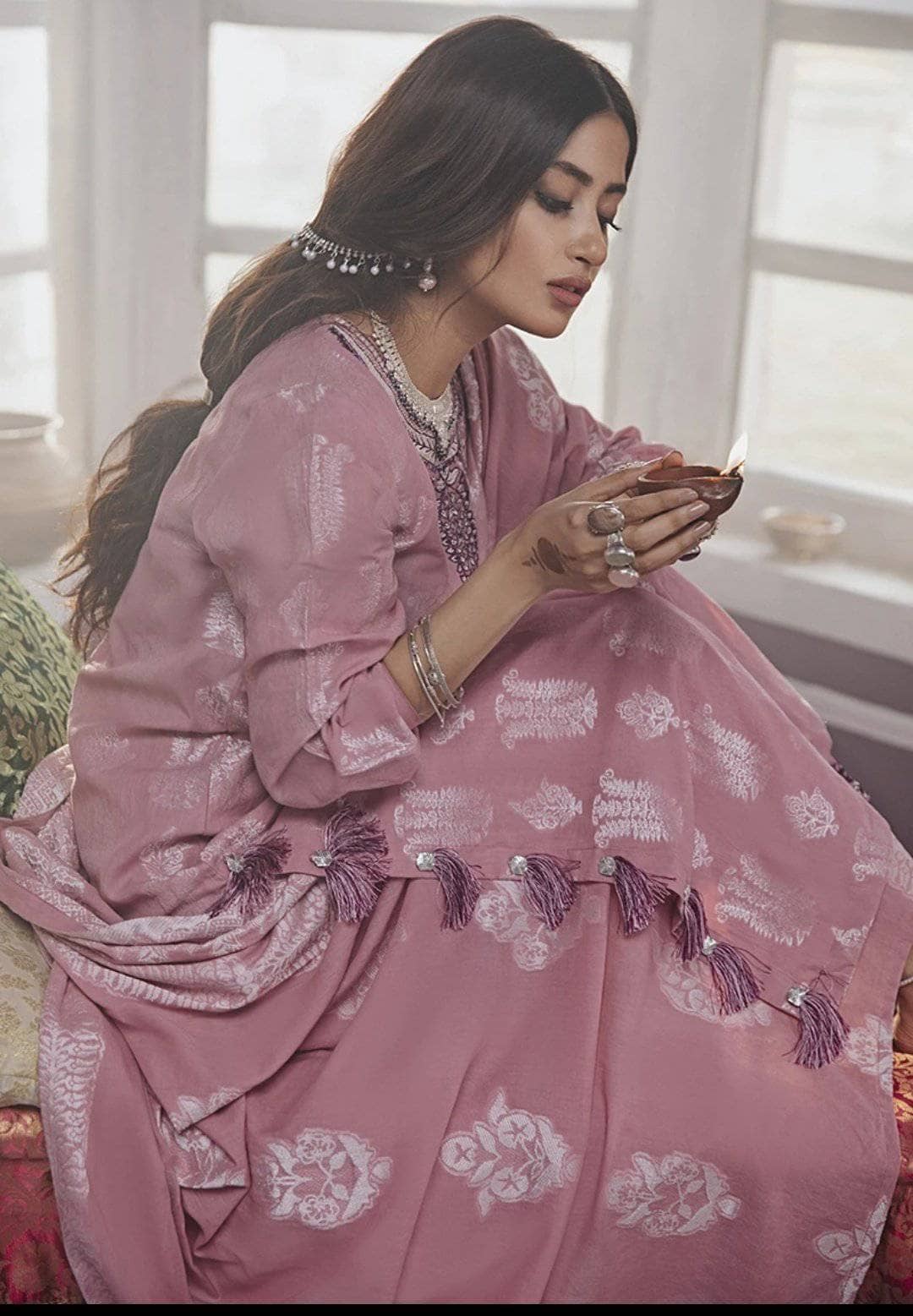 Cross Stitch Rimjhim Eid Lawn/MAAH ROO B