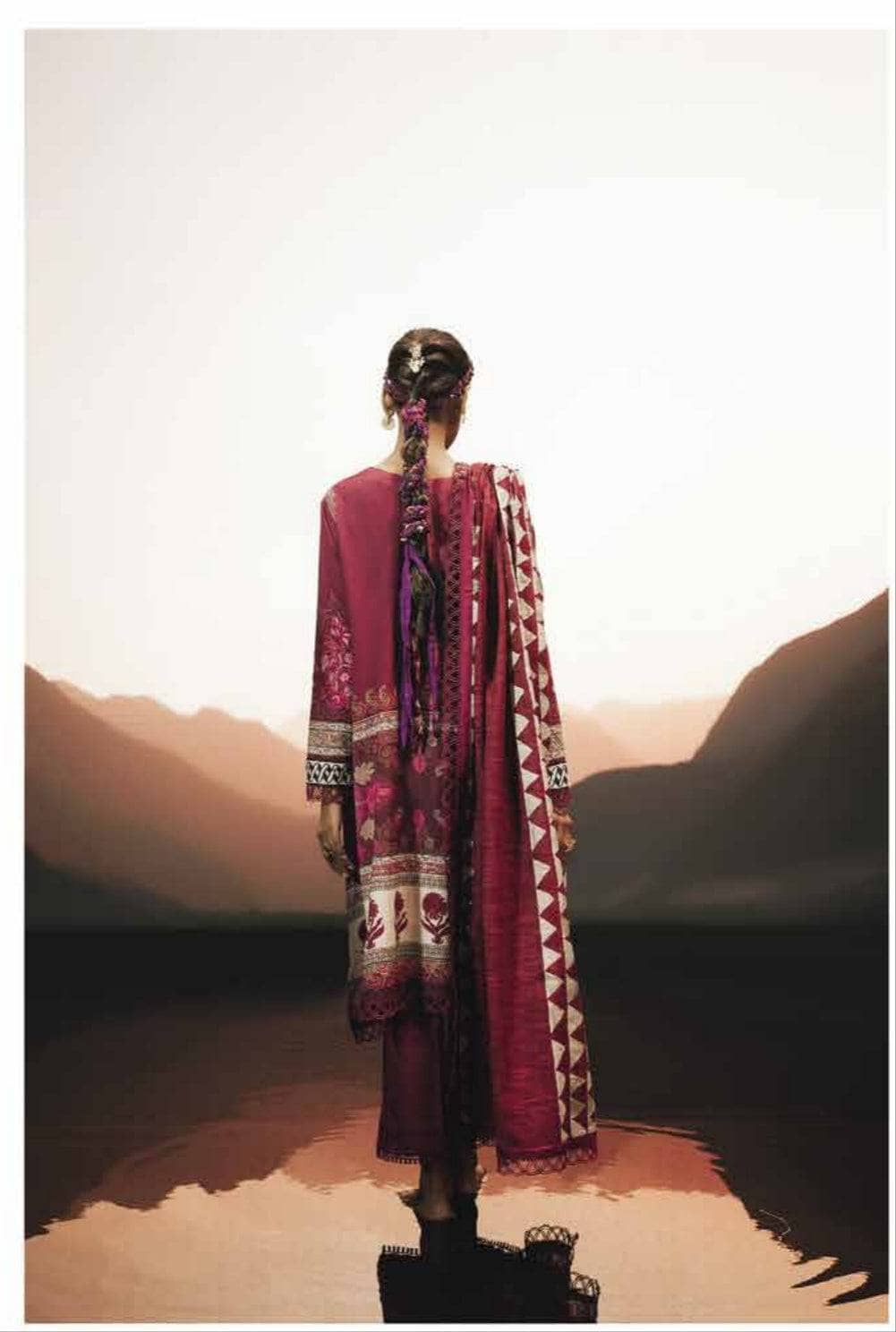 Sana Safinaz Mahay Winter/3 Pc/18 A