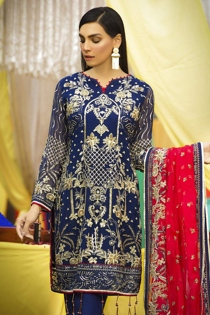Emaan Adeel Luxury Chiffon Collection Vol-6 2019 – EA-610