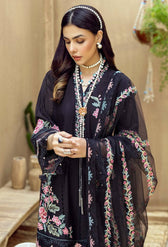 Adans Libas Fuchsia Lawn Pakistani Suits Adans Libas Zaire Schiffli/Haiti