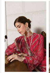 Afrozeh chiffon Brands Afrozeh La Fuchsia/06/Roseate Belle
