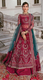 Afrozeh chiffon Brands Afrozeh La Fuchsia/Majestic Reine/09