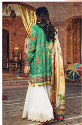 Afsaneh Nouroz Lawn|Minahal B|3 Pc - AWWALBOUTIQUE