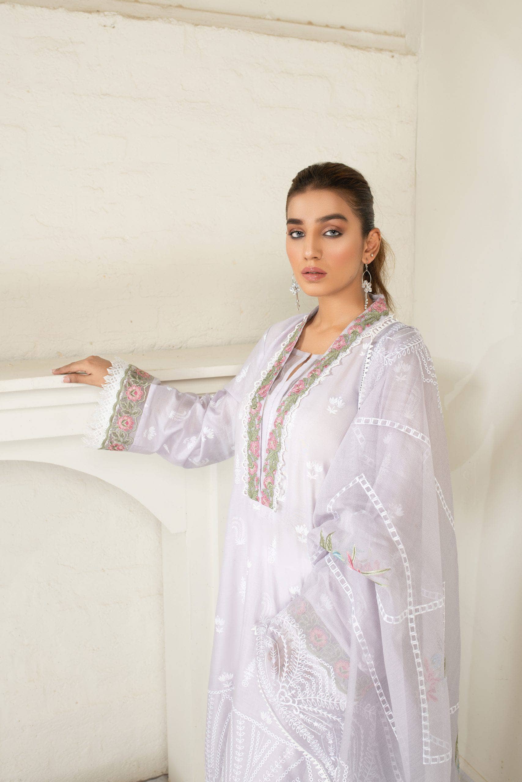 Ajr Couture Alif by Ajr Couture Alif by Ajr Couture/Premium Pret Vol 2/Periwinkle