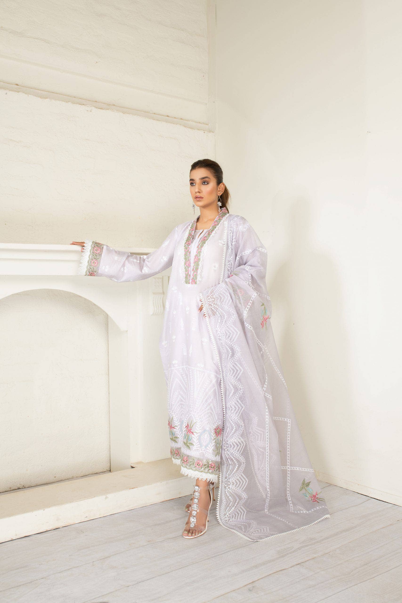Ajr Couture Alif by Ajr Couture Alif by Ajr Couture/Premium Pret Vol 2/Periwinkle