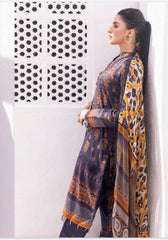 Al Zohaib Lawn Pakistani Suit Al Zohaib Colours/Printed Lawn/Bamber Chiffon Dupatta