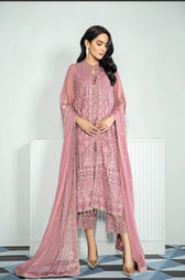 Alizeh Embroidered Chiffon/Vol 3/Angbeen - AWWALBOUTIQUE