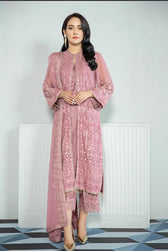 Alizeh Embroidered Chiffon/Vol 3/Angbeen - AWWALBOUTIQUE