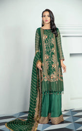 Alizeh Embroidered Chiffon/Vol 3/Dauma - AWWALBOUTIQUE