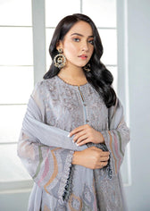 Alizeh Embroidered Chiffon/Vol 3/Zarbin - AWWALBOUTIQUE